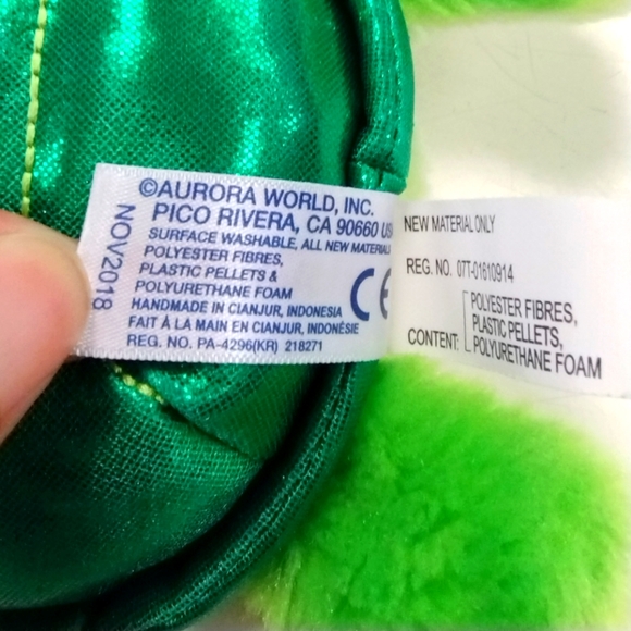 ✓Aurora Sparkle Tales - 9" Maui Green Turtle - Picture 10 of 17